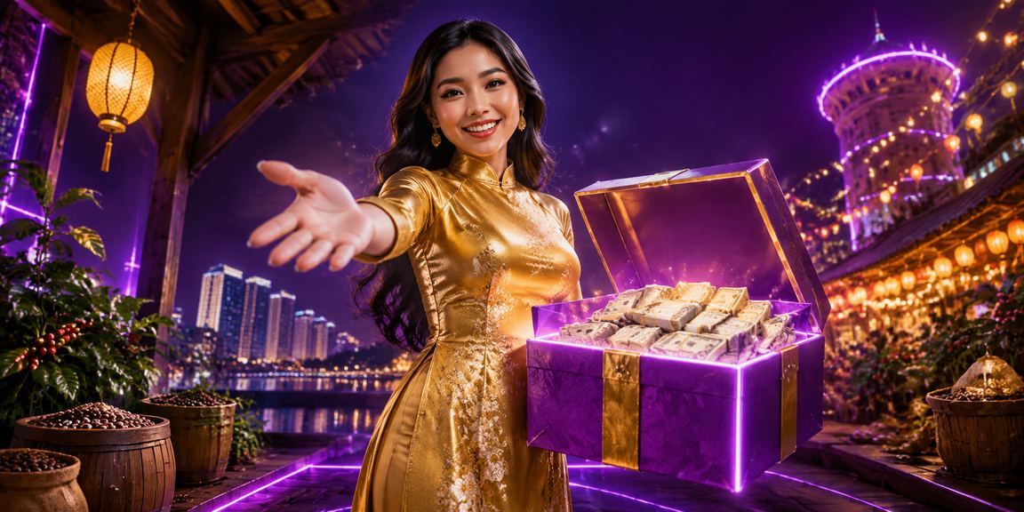 Người chơi vp9 tại Nha Trang trong trang phục Áo dài truyền thống